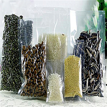 Plastic packing vacuum bag for dried fruit